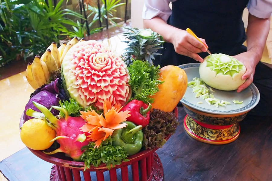 Fruit carving